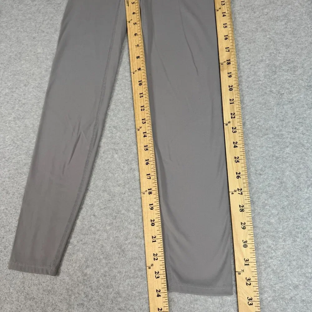 Women's Light Grey Athleticwear Leggings - Size 4 - Picture 6 of 7